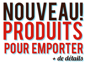 Produits pour emporter